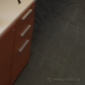 Estate Cherry Front, White Teknion Pedestal, Locking